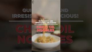 quotChilli Oil Noodlesquot will spice up your life one delicious slurp at a time 🍜 ytshorts asmr [upl. by Avid]