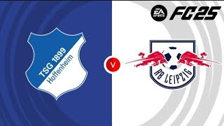 TSG Hoffenheim vs RB Leipzig  Bundesliga  FC 25 [upl. by Barram]