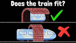 Train Tunnel Paradox Visualised Animating Einsteins Special Relativity [upl. by Tarabar916]