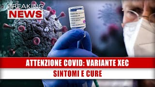 Attenzione Covid Variante Xec Sintomi E Cure [upl. by Marsden]