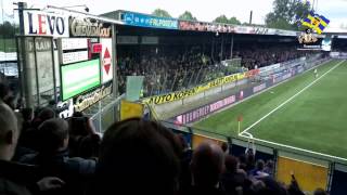 Supporters Ado Den Haag vernielen uitvak Cambuur [upl. by Aratas]