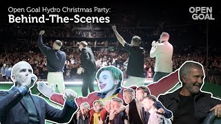 🎅⚽️ BEHINDTHESCENES OF OPEN GOALS HYDRO CHRISTMAS PARTY [upl. by Kussell]