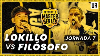 FILÓSOFO VS LOKILLO  FMSCOLOMBIA 2022  Jornada 7  Urban Roosters [upl. by Ellennaj129]