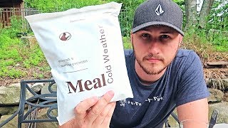 Testing US Cold Weather MRE Meal Ready to Eat [upl. by Pouncey]