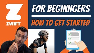 Zwift for BEGINNERS  A COMPLETE GUIDE [upl. by Inek695]