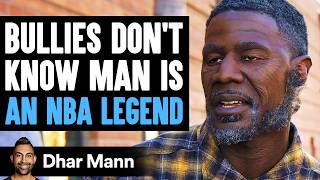 BULLIES Dont Know Man Is An NBA LEGEND Ft TheLethalShooter  Dhar Mann Studios [upl. by Jannelle]