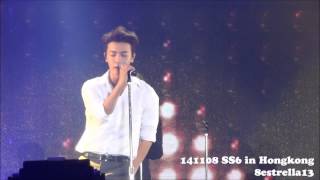 【Donghae Fancam】141108 SS6 Hongkong ～THIS IS LOVE～ Super Junior [upl. by Otte]