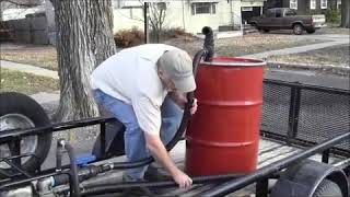 55 Gallon Portable Asphalt Sealcoat Spray System  ASDPBK [upl. by Rodolph]