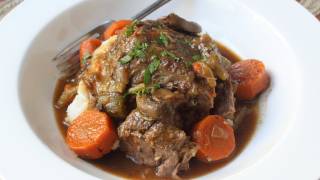 Slow Cooker Beef Pot Roast Recipe  How to Make Beef Pot Roast in a Slow Cooker [upl. by Lisabet268]