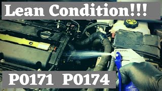 How to Diagnose and Fix a Lean Condition  Chevy Cruze P0171 [upl. by Ramyar]