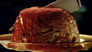 Two Greedy Italians  Doublelayered Panettone and Ricotta pudding HD [upl. by Edmon667]