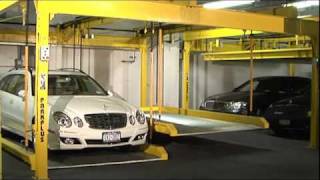 Car Parking System Suspended Platform [upl. by Valdemar]