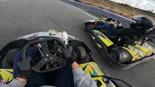 OVERTAKING THE FIELD  Kartbahn Racing Halifax [upl. by Ardath]