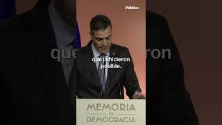 Sánchez quotEn 2025 vamos a impulsar la conmemoración de lo que llamamos España en libertadquot [upl. by Llenhoj113]