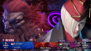 Street Fighter 6  Akuma Online Ranked Match 15 Against Ed [upl. by Atterahs]