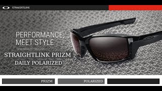 OAKLEY STRAIGHT LINK PRIZM POLARIZED Review  PRIZM 2016 [upl. by Enomis]