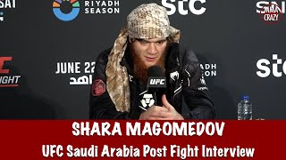 Shara Magomedov responds to Bo Nickal “Im from Dagestan wrestling no problem” [upl. by Aettam235]