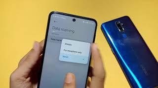 Redmi 9 pro data roaming full setting  how to disable data roaming  data roaming set kaise kare [upl. by Eirehc]