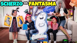 LO SCHERZO DEL FANTASMA DI HALLOWEEN è Fantablitz sfida in Famiglia GBR [upl. by Babara]