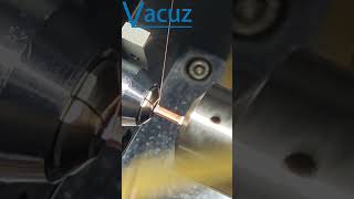 8 Spindles Vacuz Automatic Magnetic Ferrite Rod Core Inductor Needle Winding Machine [upl. by Drawoh]