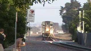 Pacific Surfliner Train 591 Carlsbad Village Cascade Unit [upl. by Risan]