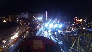 Reverchon Log Flume Aqua Valley Rieger Herbst Urfahranermarkt Linz 2017 POV Onride [upl. by Ehtyde]