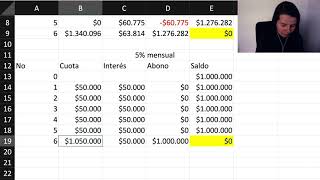 TABLA AMORTIZACIÓN Y GRÁFICA EN EXCEL 2 [upl. by Cela959]