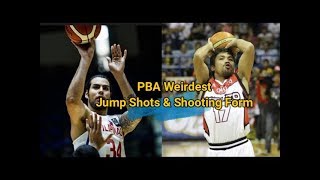 PBA WEIRDEST JUMP SHOTS AND SHOOTING FORM [upl. by Junette]