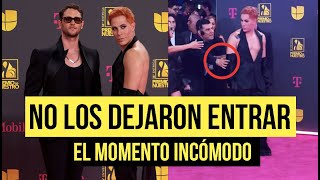 No dejaron entrar a RBD a Premios Lo Nuestro  Momento incómodo [upl. by Bibeau]