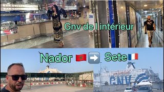 vlogvoyage retour en France GNV nador sete 2022Fin de tests pcr pour rentrer en France [upl. by Yatzeck]