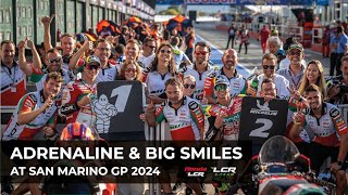 Adrenaline amp BIG smiles at San Marino GP 2024 [upl. by Gerrit787]