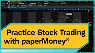 thinkorswim® paperMoney® Stock Trading Simulator Tutorial [upl. by Heinrick]