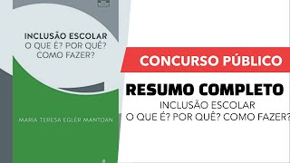 Livro Inclusão Escolar O que é Por quê  Mantoan  O que precisa saber [upl. by Grosvenor]