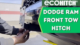 How to Install X7910  DodgeRAM Front Hitch by EcoHitch [upl. by Andri]