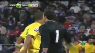 Argentina 13 Brasil  Luis Fabiano 222ºT 13 [upl. by Brunhild322]