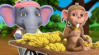 Bandar Mama  Hathi Raja  बंदर मामा  Hindi Nursery Rhymes Collection [upl. by Narton]