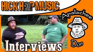 Apalachee Don  Hick Hop Music Interview [upl. by Ariaic]