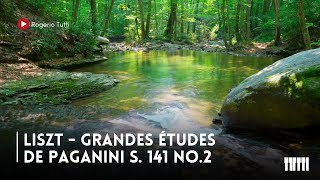 Liszt Grandes études de Paganini s 141 No 2 by Rogerio Tutti [upl. by Henigman]