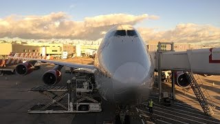 Virgin Atlantic  Boeing 747400  LHRJFK  Economy [upl. by Littell]