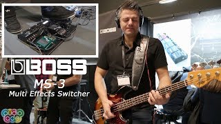 Boss MS3  Demo by Luciano Santoro at SHG Music Show Milano 2017 [upl. by Elleret]