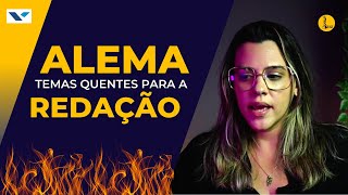 Concurso ALEMA 2023 temas quentes para a REDAÇÃO fgv [upl. by Shugart]