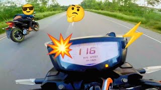 Suzuki Gixxrer 155 Vs Apache RTR 4v Drag Race⚡ 💥 [upl. by Seabrooke]