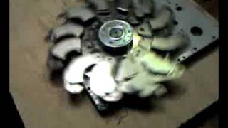 Bearing Example 1 of 2  generate home electricity permanent magnet alternator [upl. by Kcirted]