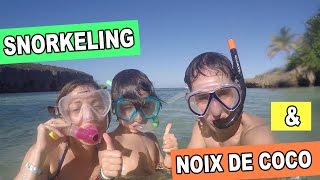 VLOG  On PLONGE en FAMILLE à la recherche de POISSONS MULTICOLORES  SNORKELING aux CARAÏBES 😀🌴 [upl. by Aikit]