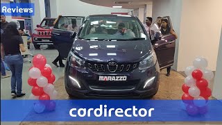 Mahindra Marazzo M8 2018  Marazzo Top Model Features  M8 vs M6  Interior and Exterior  Review [upl. by Pirali652]