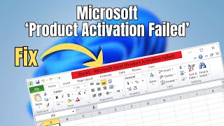 How to Fix Microsoft Office Product Activation Failed Error [upl. by Sabba]