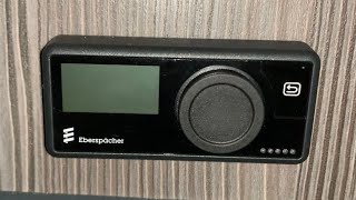 How to use the Eberspacher Easystart Pro Heater Controller [upl. by Aileek]