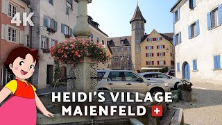 4K HEIDIS VILLAGE  MAIENFELD  SWITZERLAND  Part 4 [upl. by Weisbrodt]