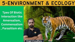 5 Environment And Ecology For UPSC CSE By Kinjal [upl. by Neelrak]