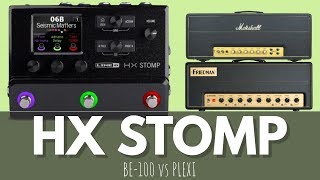 HX STOMP MODDED PLEXI AMPS DIALED IN Placater amp Brit Plexi Bright [upl. by Elnar]